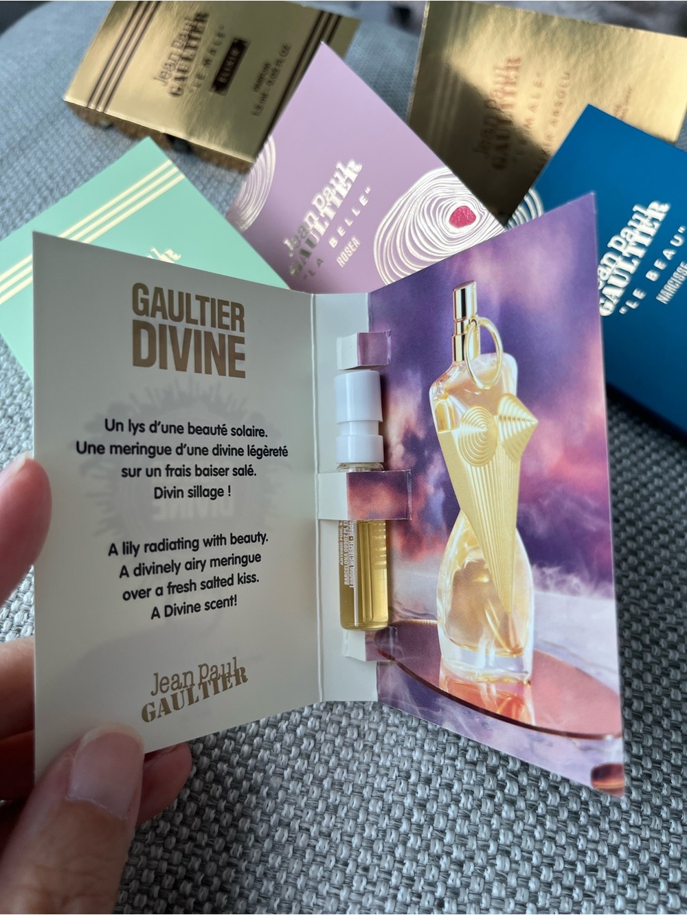 Set of 6/Jean Paul Gaultier Perfume Samples - Picture 5 of 7